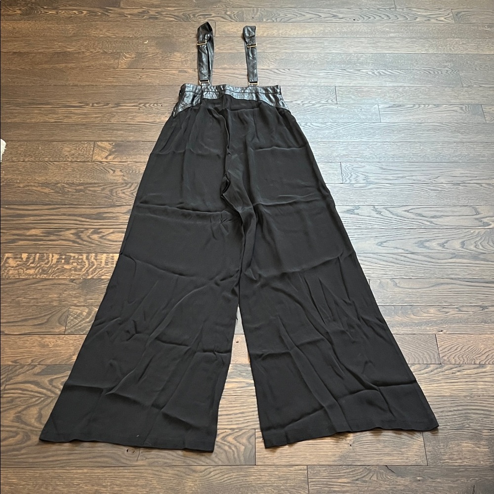 Astr Black Wide-Leg Jumpsuit